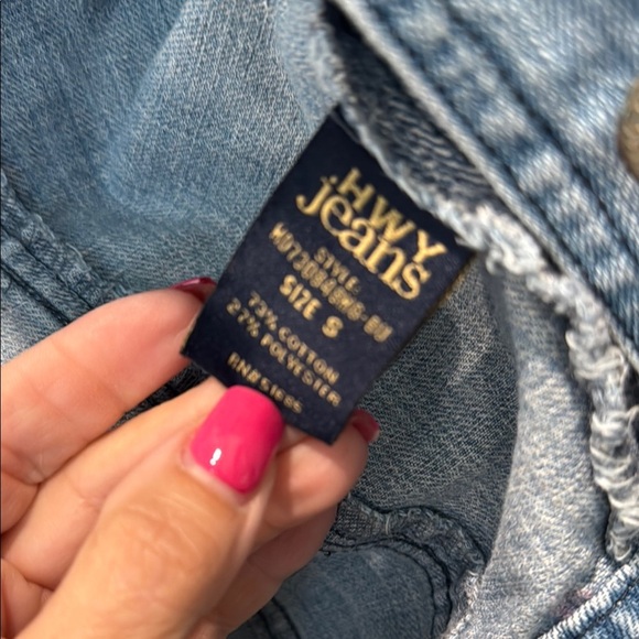 Highway Jeans Classic Blue Denim Jacket - Picture 3 of 7